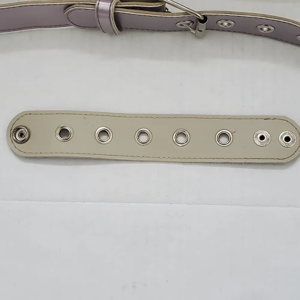 Lavender Shimmer Bracelet and Matching Belt